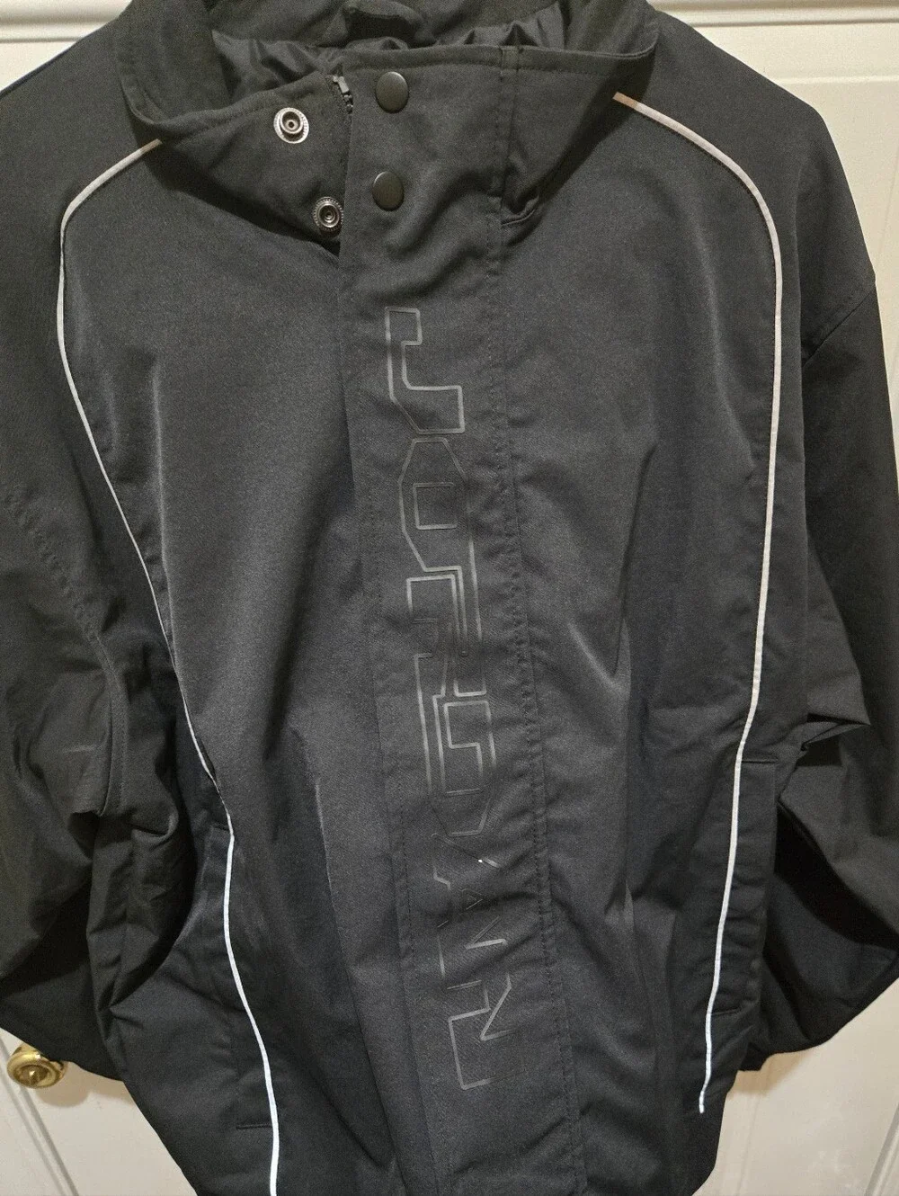 Air Jordan MVP Season Jacket Black Men's Large FV7241-010 Rare